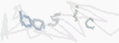 CAPTCHA image for SPAM prevention 