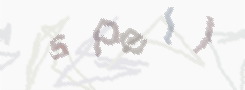 CAPTCHA image for SPAM prevention 