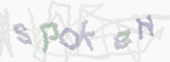 CAPTCHA image for SPAM prevention 