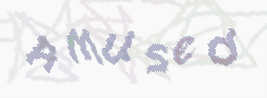 CAPTCHA image for SPAM prevention 