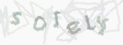 CAPTCHA image for SPAM prevention 