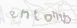 CAPTCHA image for SPAM prevention 